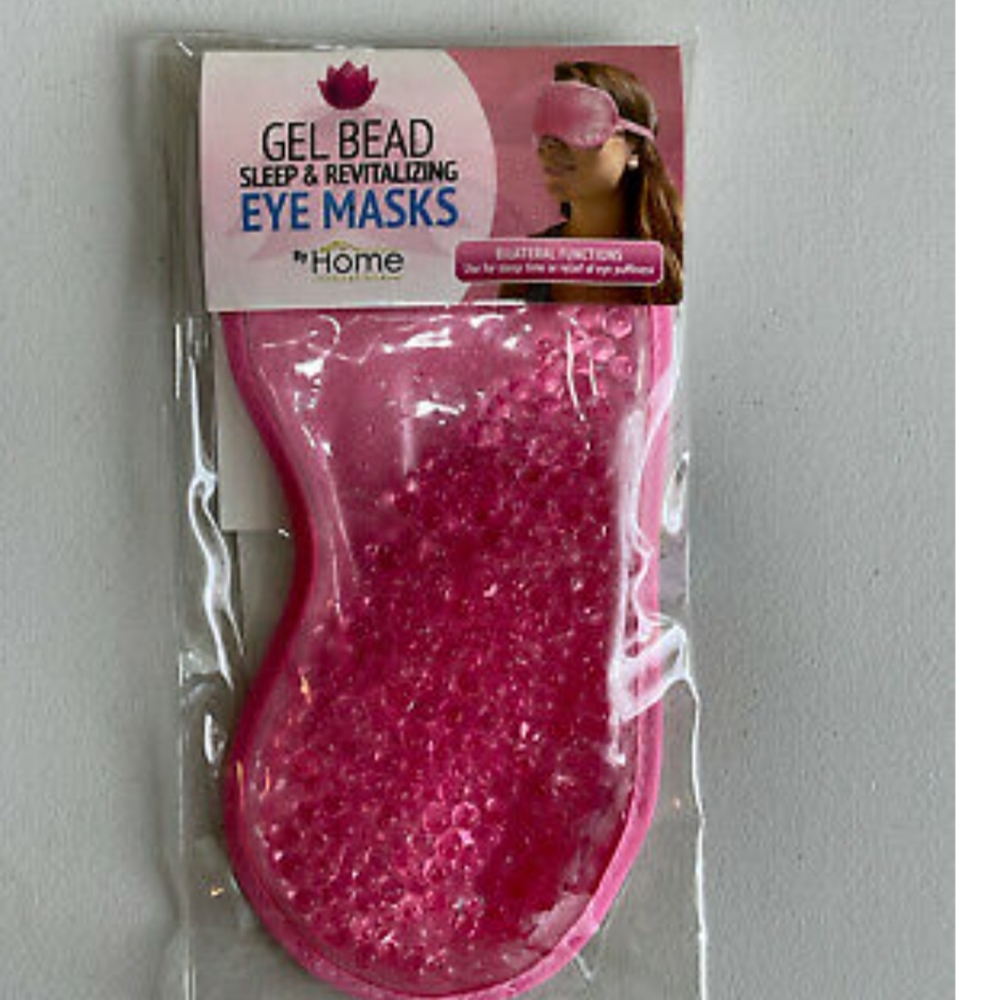 Gel bead sleep & revitalizing eye masks